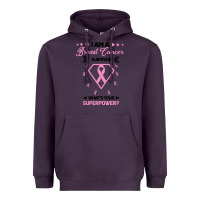 Plum I am a Breast Cancer Survivor What is Your Superpower Heavyweight Hoodie - Bettercallsaul