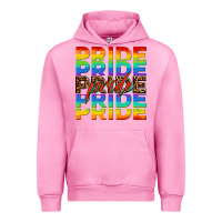 Fuchsia Pink pride pride pride Urban Hoodie - OliviaCreatesArt