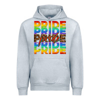Heather Grey pride pride pride Urban Hoodie - OliviaCreatesArt