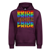 Mauve Wine pride pride pride Urban Hoodie - OliviaCreatesArt