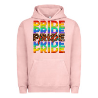 Pigment Salmon pride pride pride Urban Hoodie - OliviaCreatesArt