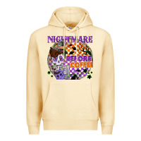Pina Colada Nightmare before the coffee halloween Premium Hoodie - NancyCooperArtShop