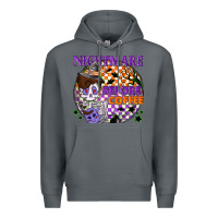 Rock Nightmare before the coffee halloween Premium Hoodie - NancyCooperArtShop