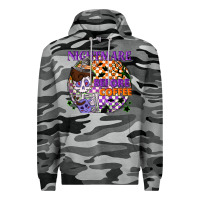 Slate Camo Nightmare before the coffee halloween Premium Hoodie - NancyCooperArtShop