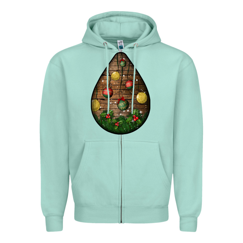 Christmas  Teardrop Zipper Hoodie by BundleAndBundleShop | Teevron