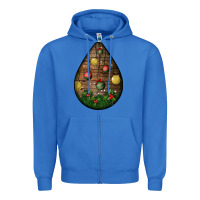 True Royal christmas  teardrop Zipper Hoodie - BundleAndBundleShop