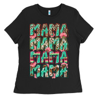 Black mama mama mama mama Ladies Tee - Zillion Design Studio