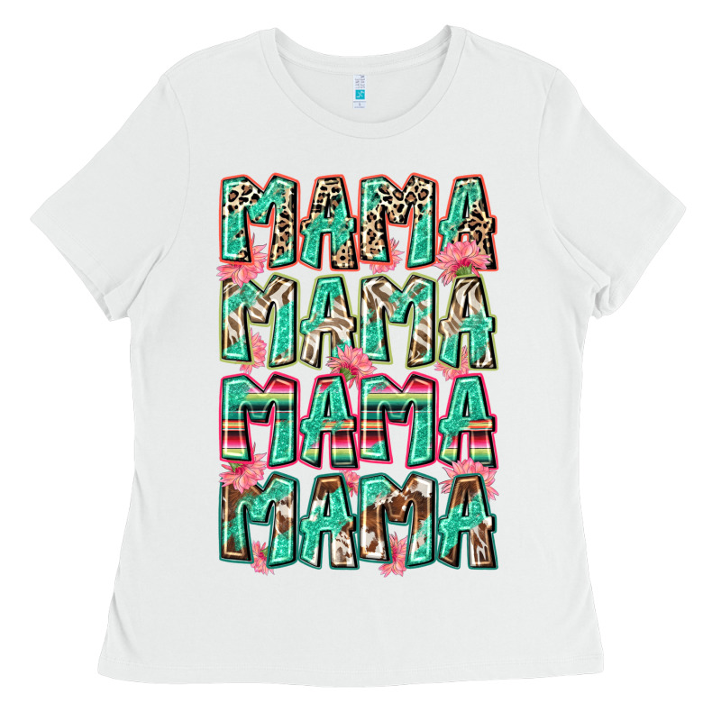 Mama Mama Mama Mama Ladies Tee by Zillion Design Studio | Teevron