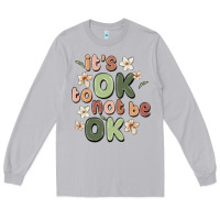 Moon Dust it's ok to not be ok Long Sleeve Tee - MaliasSmallBusiness