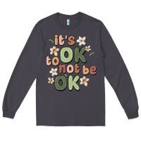 Smoke it's ok to not be ok Long Sleeve Tee - MaliasSmallBusiness