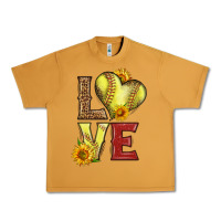 Peanut Butter western love softball Urban Heavy Tee - LillyAllenDesigns