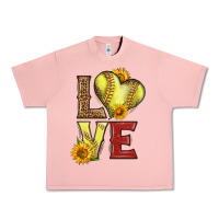 Salmon western love softball Urban Heavy Tee - LillyAllenDesigns