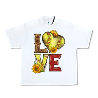 White western love softball Urban Heavy Tee - LillyAllenDesigns