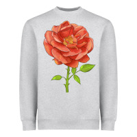 Heather Grey all a twitter rose Heavyweight Sweatshirt - LillyAllenDesigns