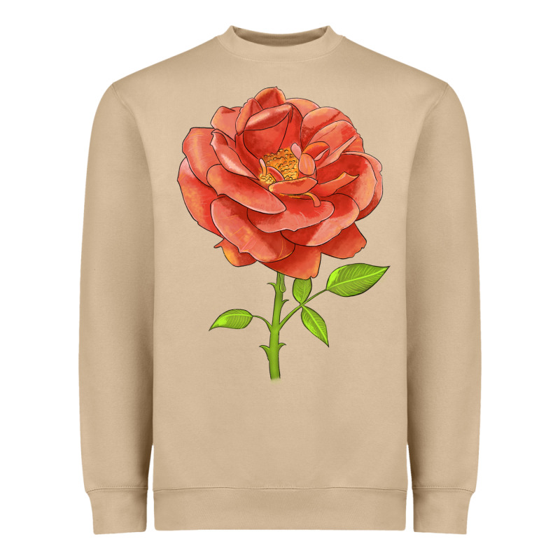 All A Twitter Rose Heavyweight Sweatshirt by LillyAllenDesigns | Teevron