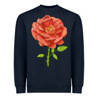 Navy all a twitter rose Heavyweight Sweatshirt - LillyAllenDesigns
