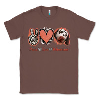 Chestnut Peace Love Dalmatians Classic Tee - Jasminsmagicworld