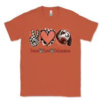 Copper Peace Love Dalmatians Classic Tee - Jasminsmagicworld