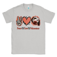 Moon Dust Peace Love Dalmatians Classic Tee - Jasminsmagicworld
