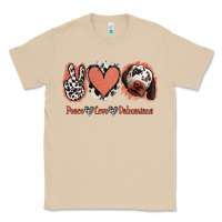 Mushroom Peace Love Dalmatians Classic Tee - Jasminsmagicworld