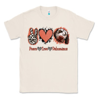 Natural Peace Love Dalmatians Classic Tee - Jasminsmagicworld