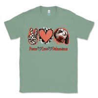 Sage Peace Love Dalmatians Classic Tee - Jasminsmagicworld