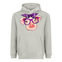 Moon Dust pig with bandana Heavyweight Hoodie - RanaPortraitStore