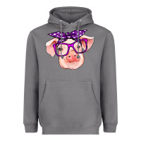 Storm pig with bandana Heavyweight Hoodie - RanaPortraitStore