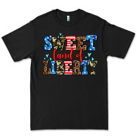 Black sweet land of liberty Premium Tee - AdoDesignShop