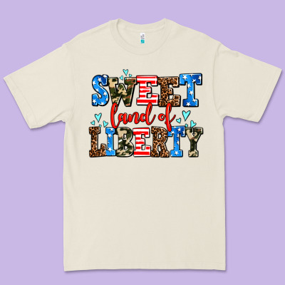 Sweet Land Of Liberty Premium Tee Designed By Adodesignshop