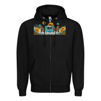 Black american football mom libbey glass Zipper Hoodie - BundleAndBundleShop