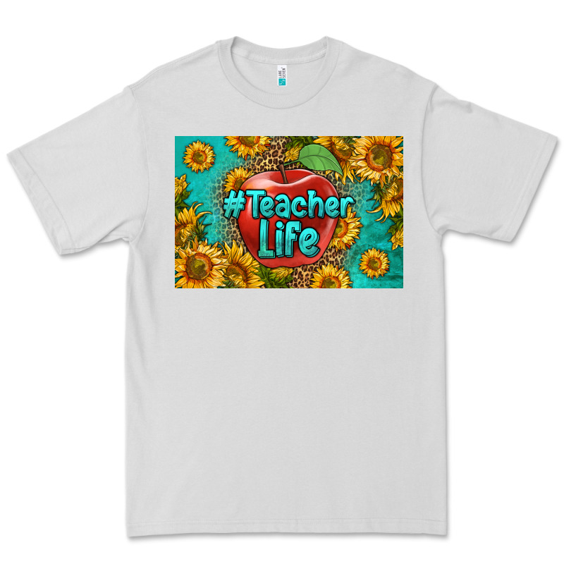 Teacher Life Skinny Metal Can Holder Premium Tee by HRA Design Shop | Teevron