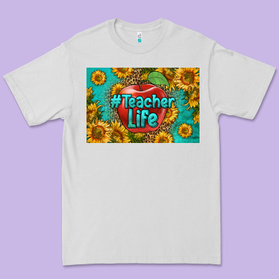 Teacher Life Skinny Metal Can Holder Premium Tee Designed By Hra Design Shop