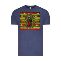 Vintage Denim our lady of Guadalupe Christmas Vintage Tee - Jasminsmagicworld