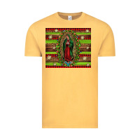 Vintage Mustard our lady of Guadalupe Christmas Vintage Tee - Jasminsmagicworld