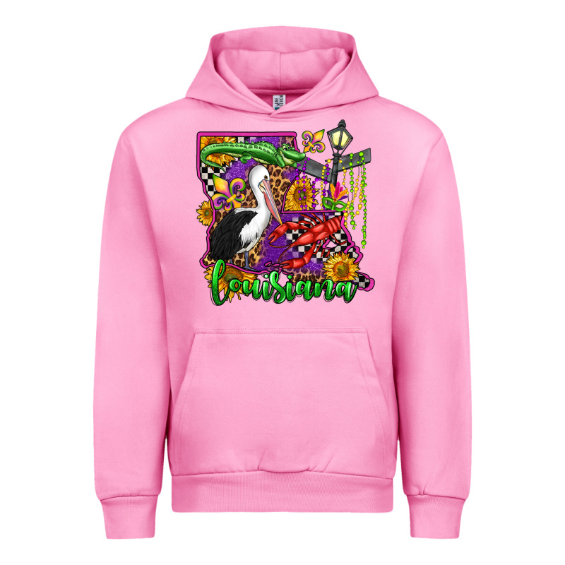 Louisiana Urban Hoodie by OliviaCreatesArt | Teevron