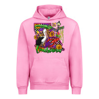 Fuchsia Pink louisiana Urban Hoodie - OliviaCreatesArt
