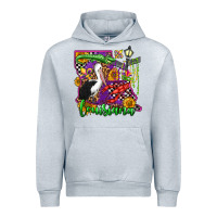 Heather Grey louisiana Urban Hoodie - OliviaCreatesArt