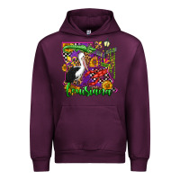 Mauve Wine louisiana Urban Hoodie - OliviaCreatesArt