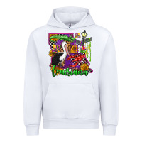 White louisiana Urban Hoodie - OliviaCreatesArt