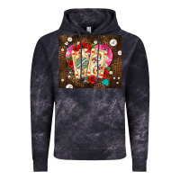 Cloud Black playing cards and pearls Vintage Hoodie - AdoDesignShop