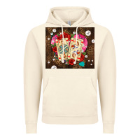 Vintage Artic playing cards and pearls Vintage Hoodie - AdoDesignShop