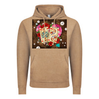 Vintage Coffee playing cards and pearls Vintage Hoodie - AdoDesignShop
