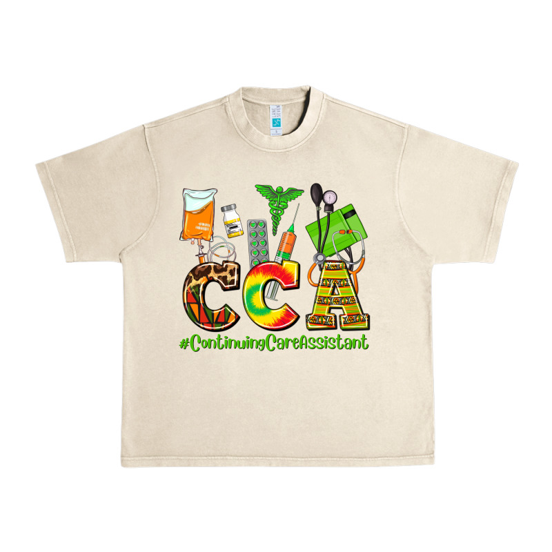 Cca  Countinuing Care Assistant Juneteenth Urban Heavy Tee by AdoDesignShop | Teevron