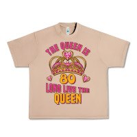 Burro the queen is 80 long live the queen Urban Heavy Tee - Jasminsmagicworld