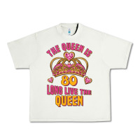 Pistachio the queen is 80 long live the queen Urban Heavy Tee - Jasminsmagicworld