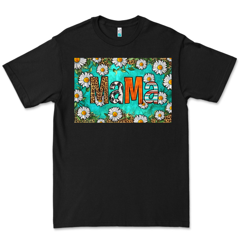 Western Daisy Mama Skinny Metal Can Holder Premium Tee by HRA Design Shop | Teevron