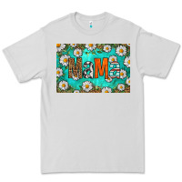 Dove Grey western daisy mama skinny metal can holder Premium Tee - HRA Design Shop