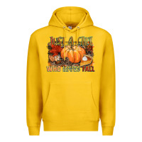 Lemon Just a girl who loves Fall Premium Hoodie - NancyCooperArtShop