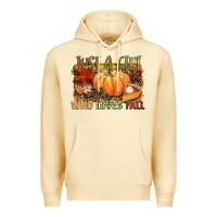 Pina Colada Just a girl who loves Fall Premium Hoodie - NancyCooperArtShop